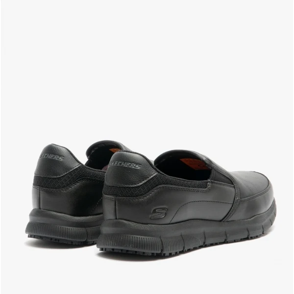 Skechers Work 77157EC NAMPA - GROTON SR Mens Occupational Trainers Black - Image 4