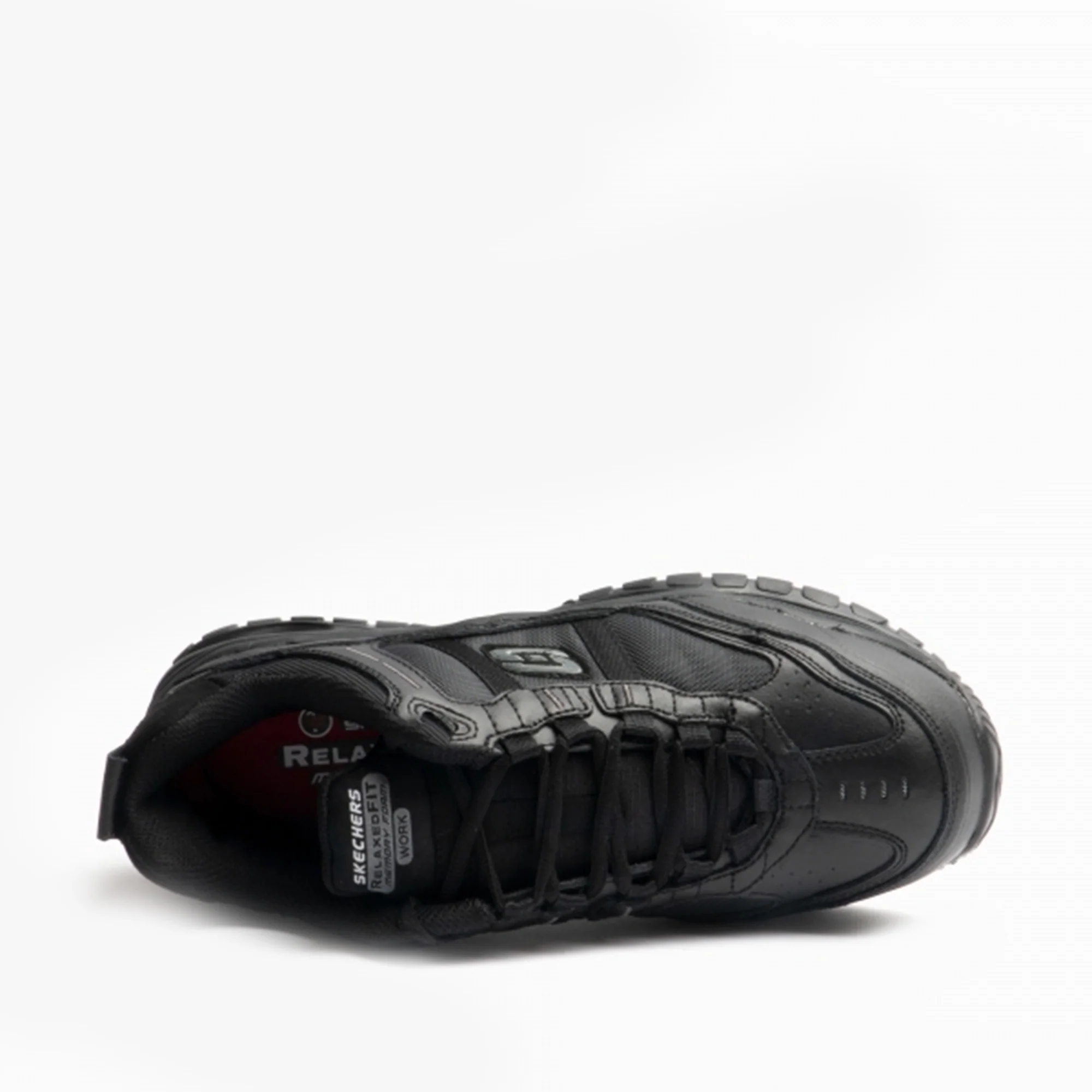Skechers Work 77013EC/BLK SOFT STRIDE-GRINNEL Mens Safety Trainers Black - Image 4