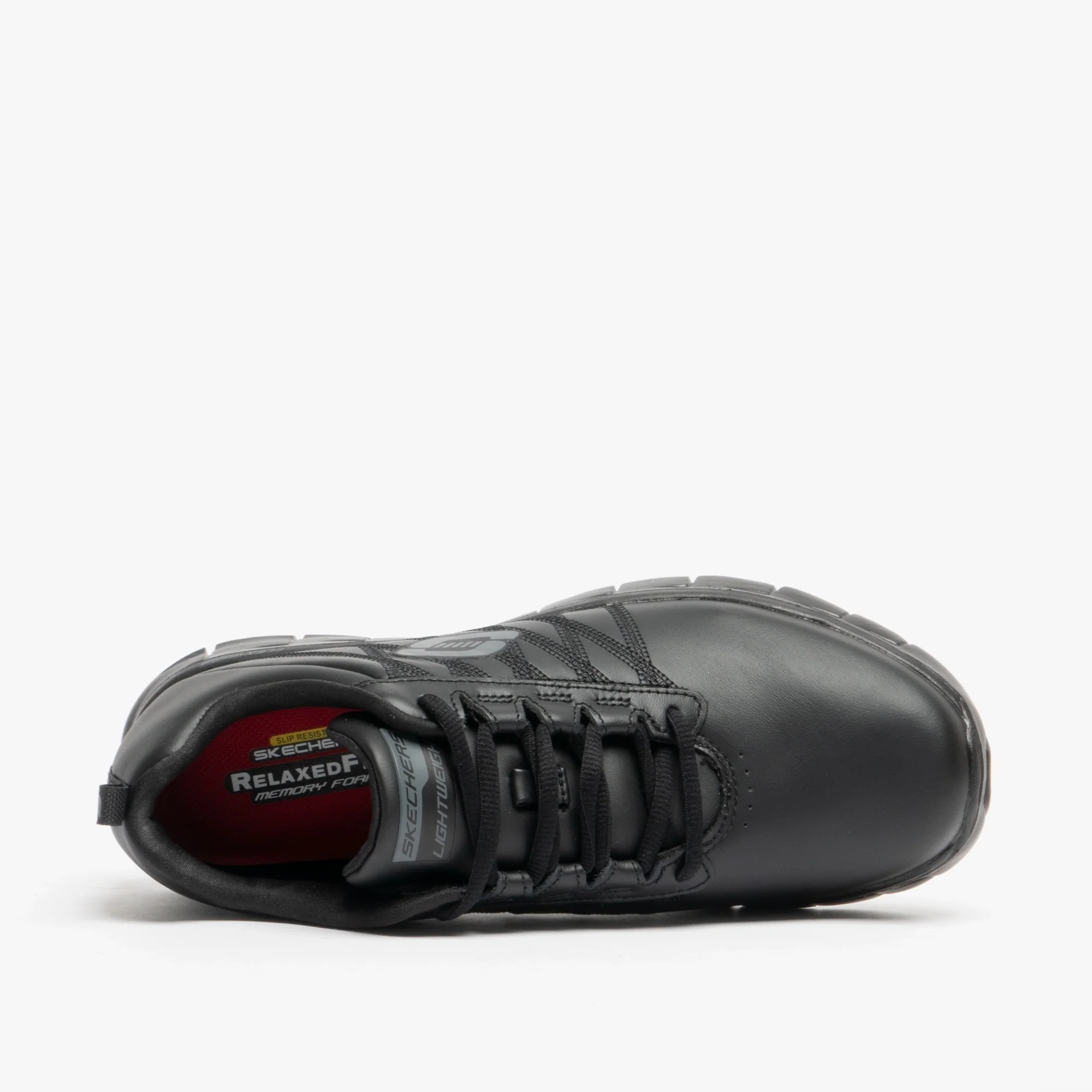 Skechers Work 76576EC SURE TRACK ERATH SR Womens Occupational Shoes Black - Image 4