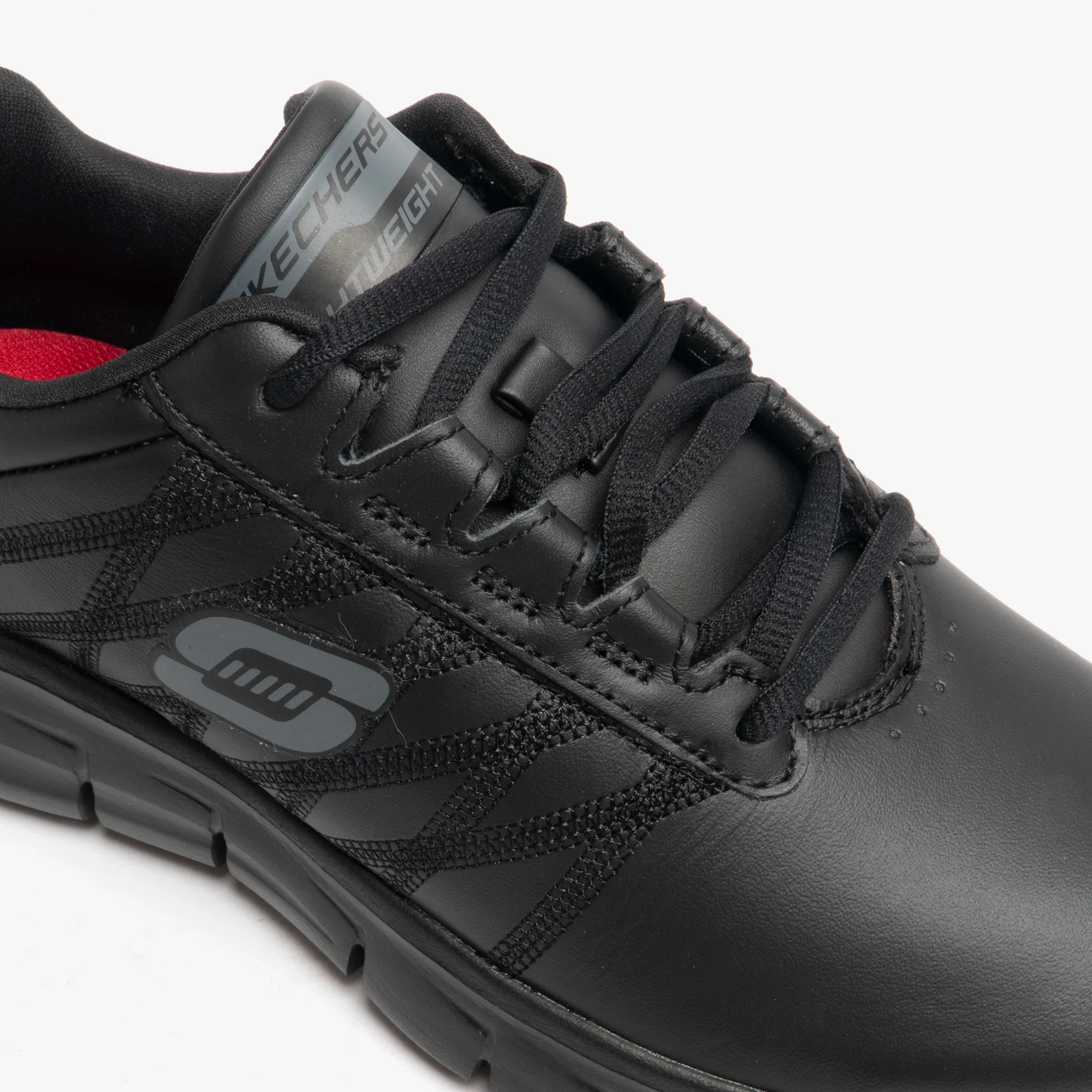 Skechers Work 76576EC SURE TRACK ERATH SR Womens Occupational Shoes Black - Image 6
