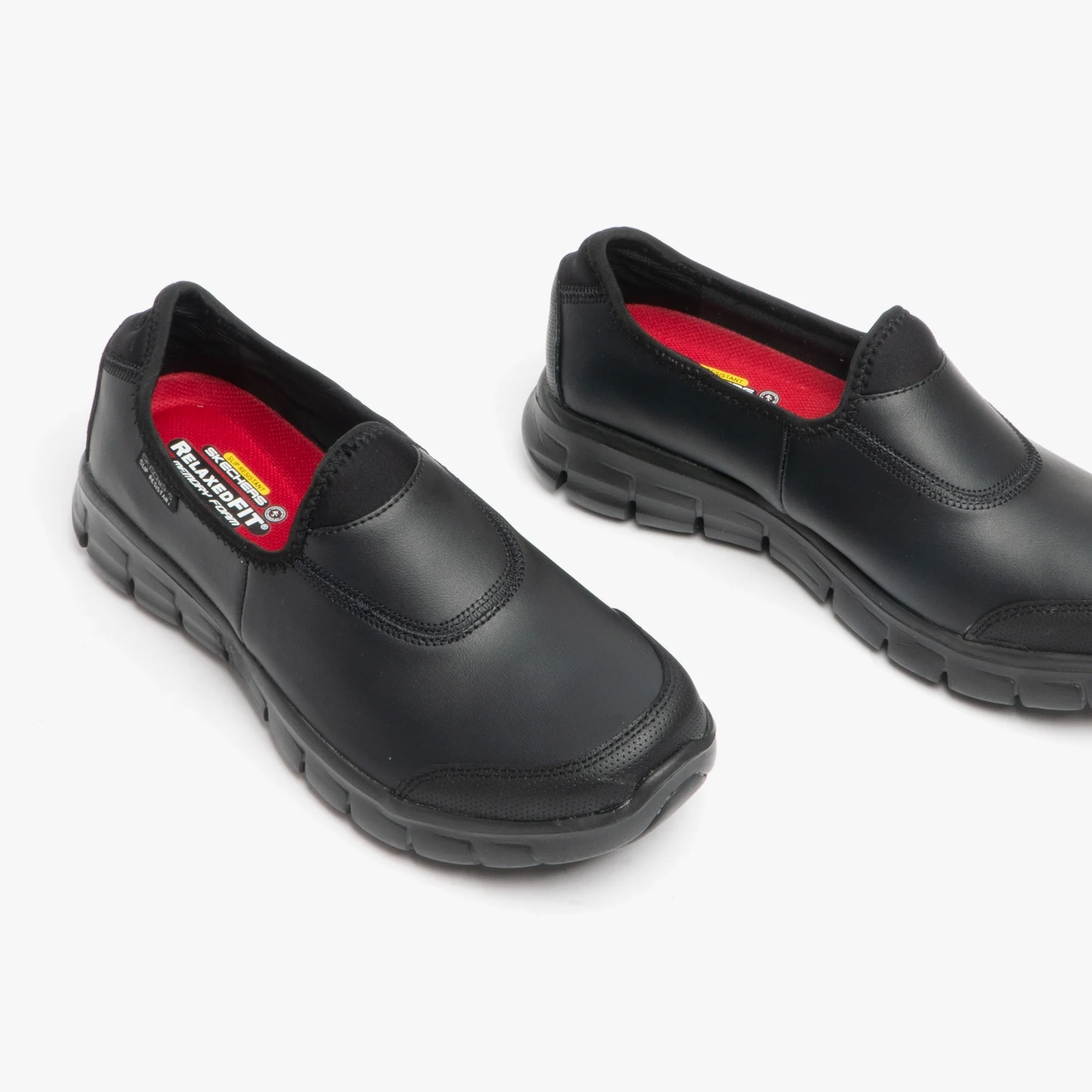 Skechers Work 76536EC SURE TRACK SR Womens Occupational Shoes Black - Image 7
