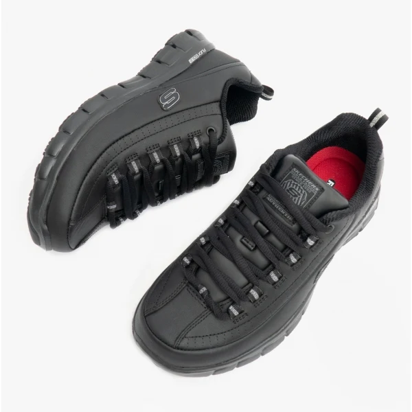 Skechers Work 76550EC SURE TRACK TRICKEL SR Womens Occupational Shoes Black - Image 4