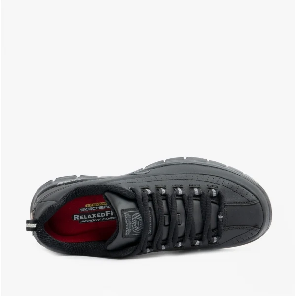 Skechers Work 76550EC SURE TRACK TRICKEL SR Womens Occupational Shoes Black - Image 6