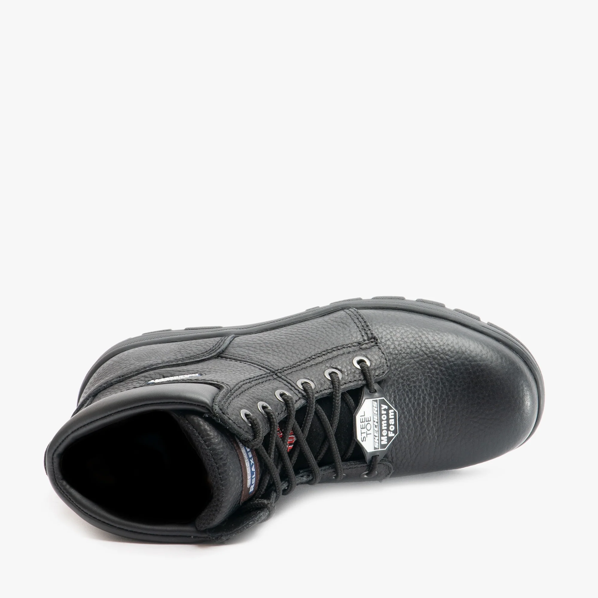 Skechers Work 77009EC WORKSHIRE Mens Safety Boots Black - Image 4