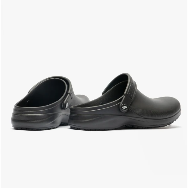 Skechers Work 200092EC RIVERBOUND SR Mens Occupational Clogs Black - Image 3