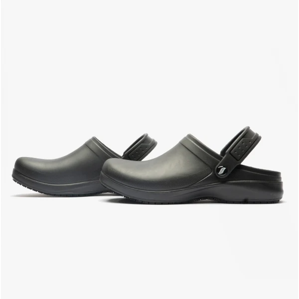 Skechers Work 200092EC RIVERBOUND SR Mens Occupational Clogs Black - Image 5