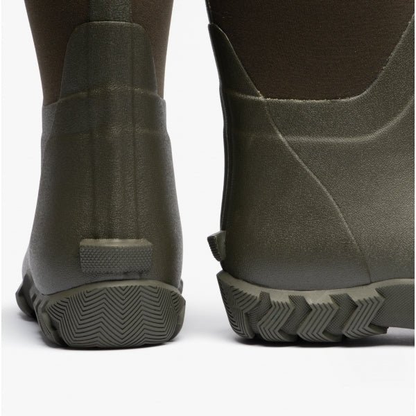 Mud Dogs RUTLAND MID Unisex Neoprene Wellies Olive - Image 16