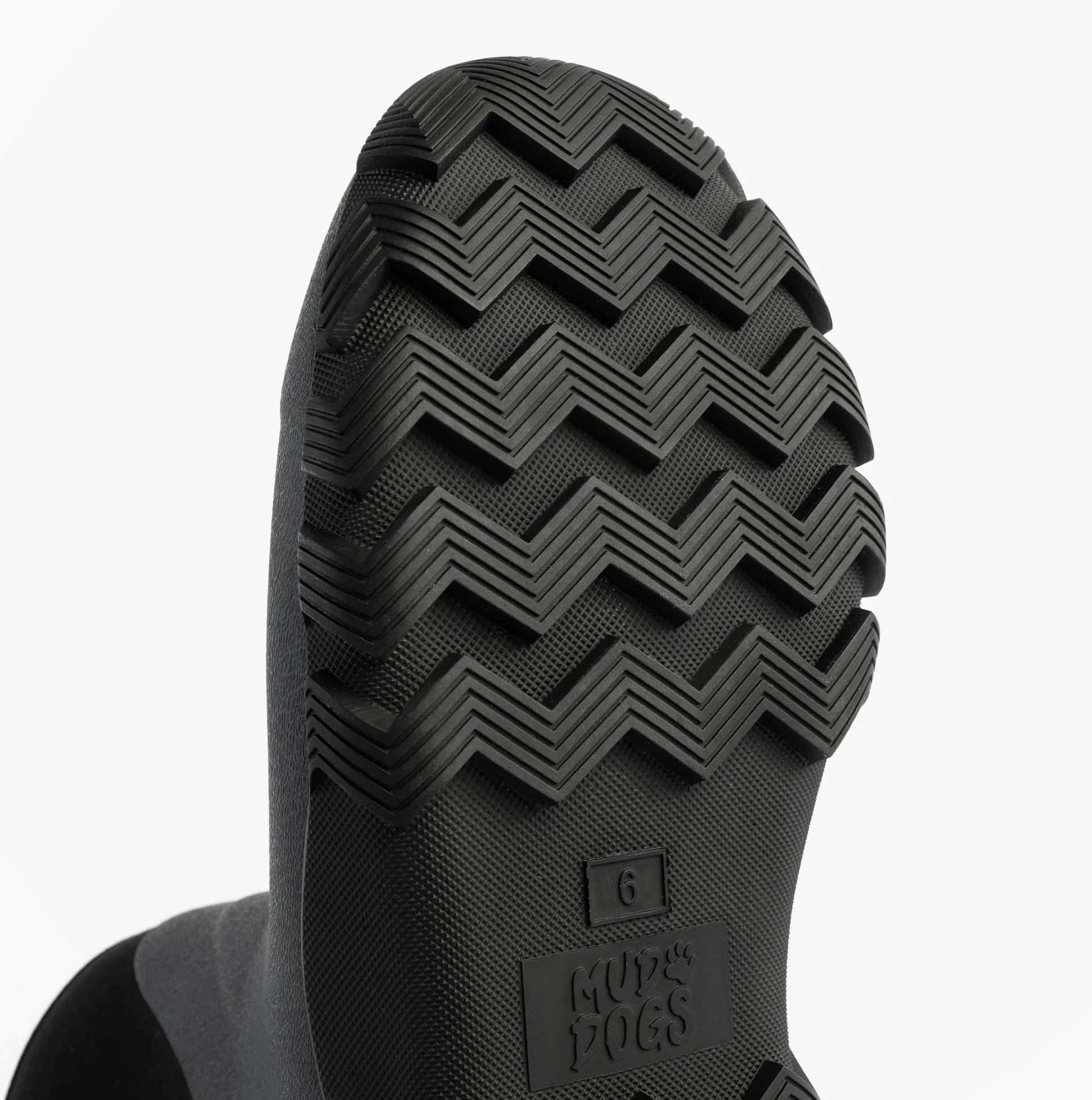 Mud Dogs RUTLAND SHORT Unisex Neoprene Wellies Black - Image 9