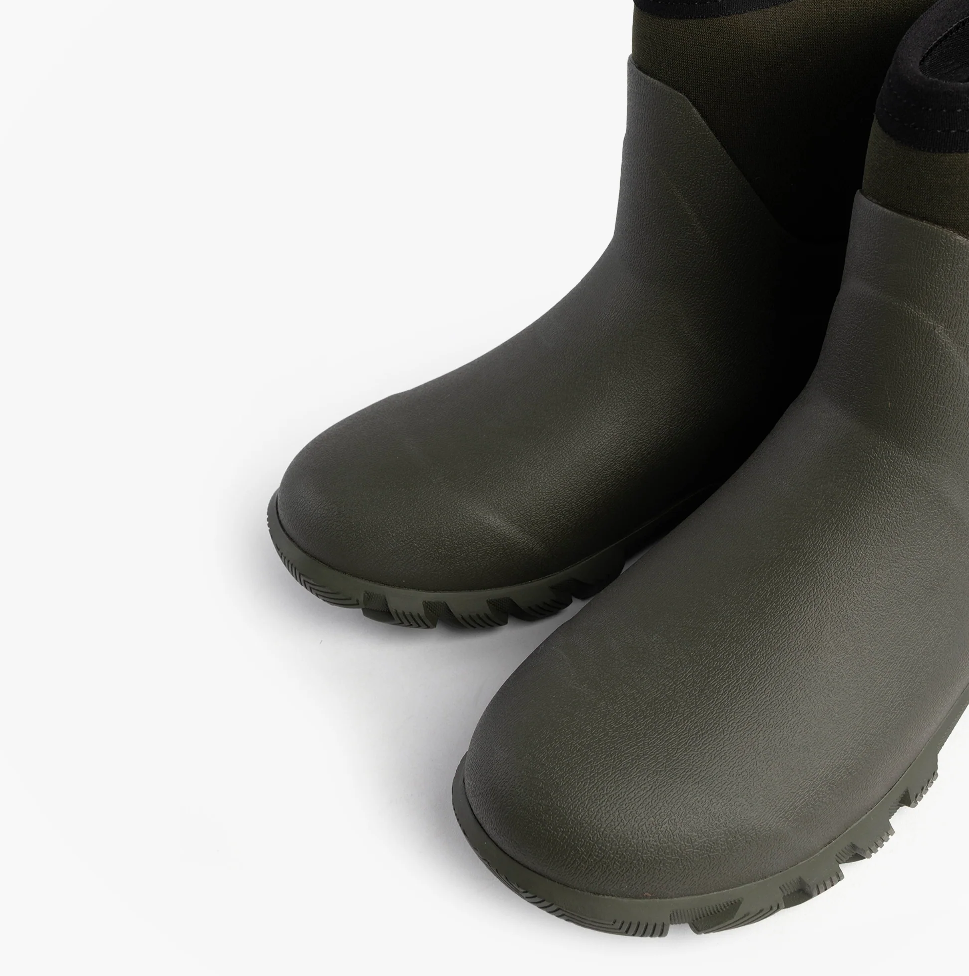 Mud Dogs RUTLAND SHORT Unisex Neoprene Wellies Olive - Image 6