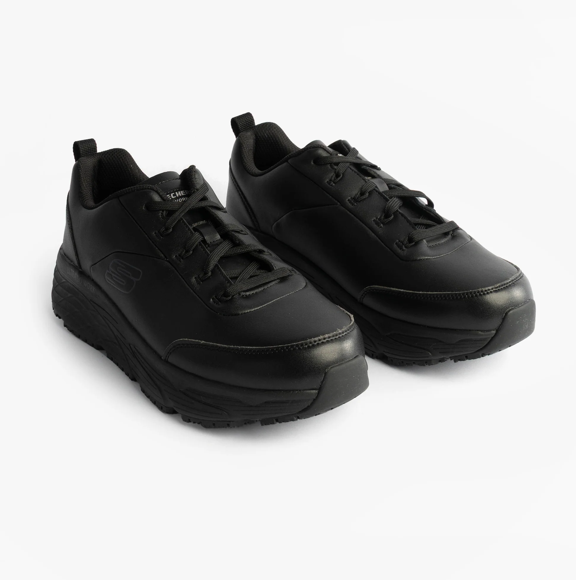 Skechers MAX CUSHIONING ELITE SR-FILCH Mens Workwear Trainers Black - Image 3