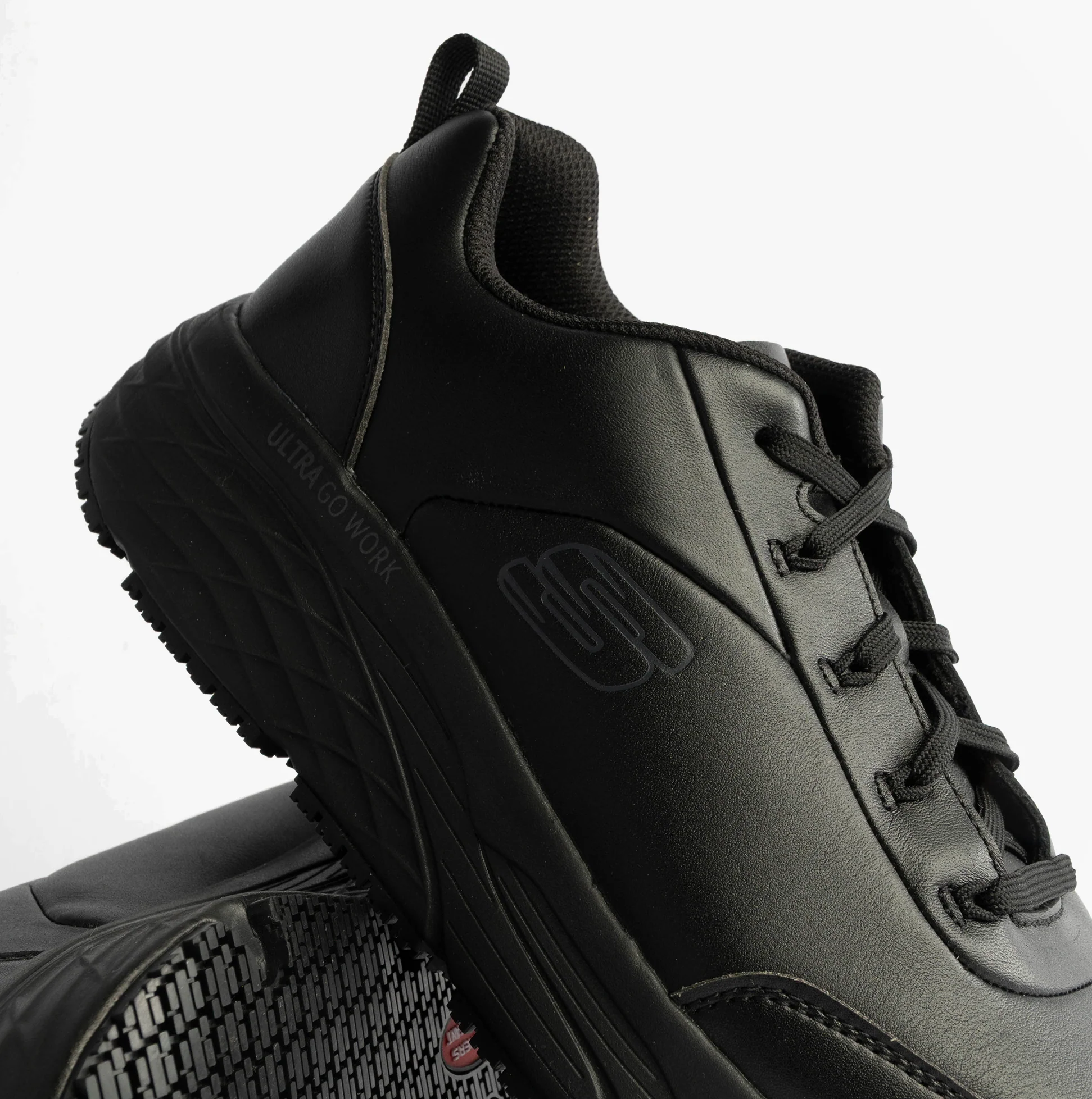 Skechers MAX CUSHIONING ELITE SR-FILCH Mens Workwear Trainers Black - Image 5