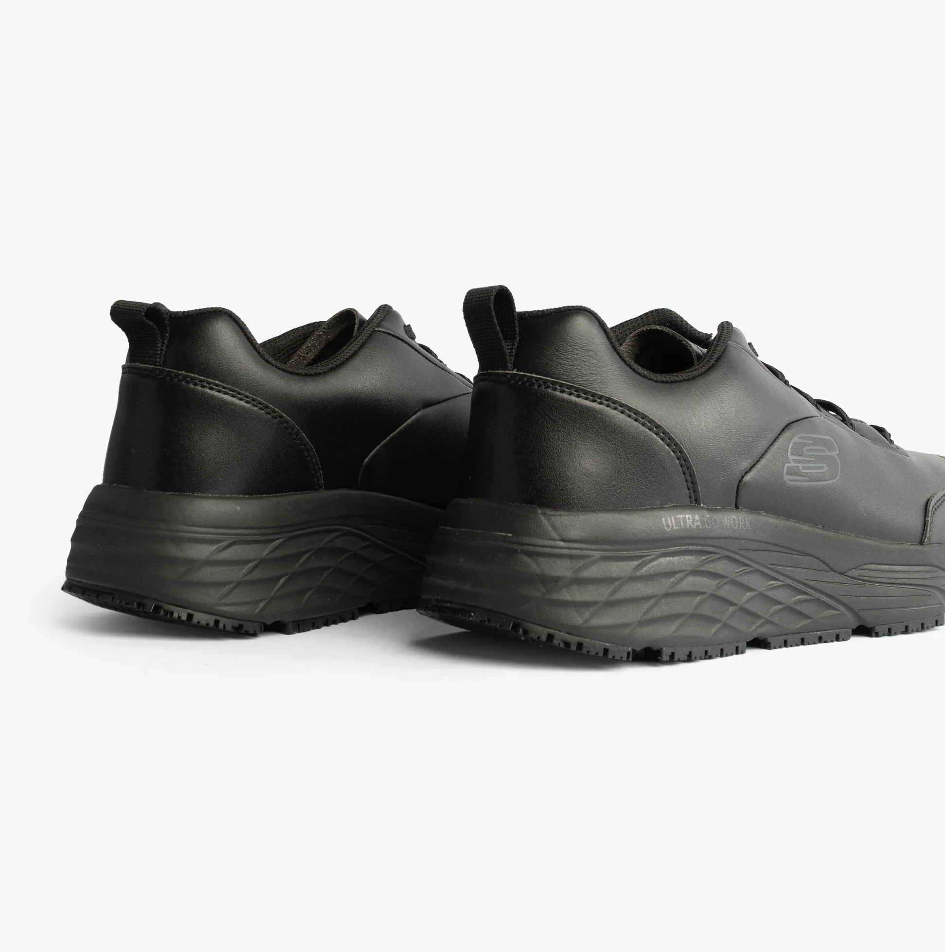 Skechers MAX CUSHIONING ELITE SR-FILCH Mens Workwear Trainers Black - Image 6