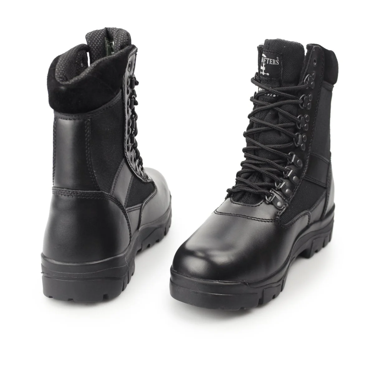 Grafters SNIPER Unisex Waterproof Leather Work Boots Black - Image 11