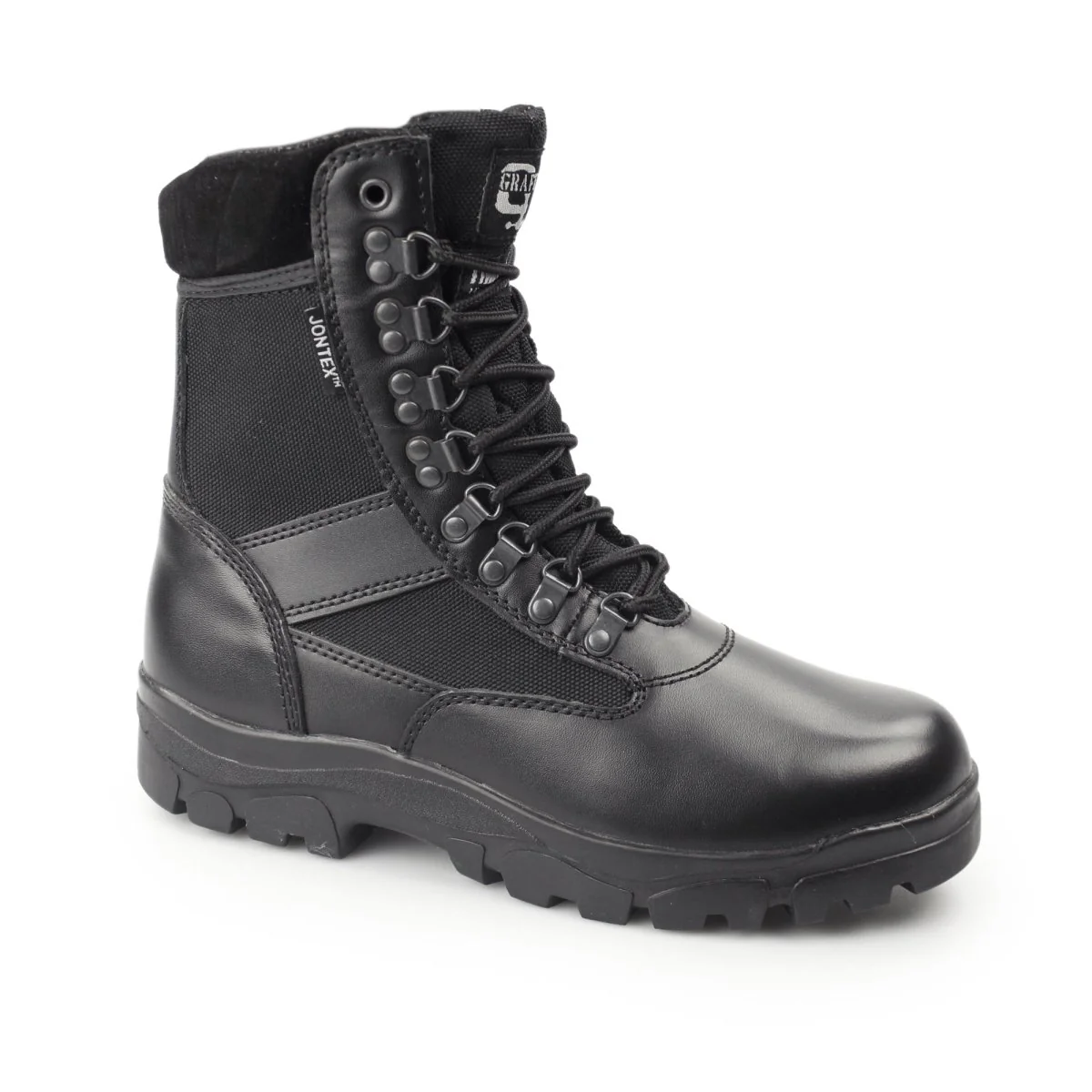 Grafters SNIPER Unisex Waterproof Leather Work Boots Black - Image 8