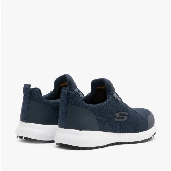 Skechers Work 77222EC SQUAD SR Womens Occupational Trainers Navy - Image 5