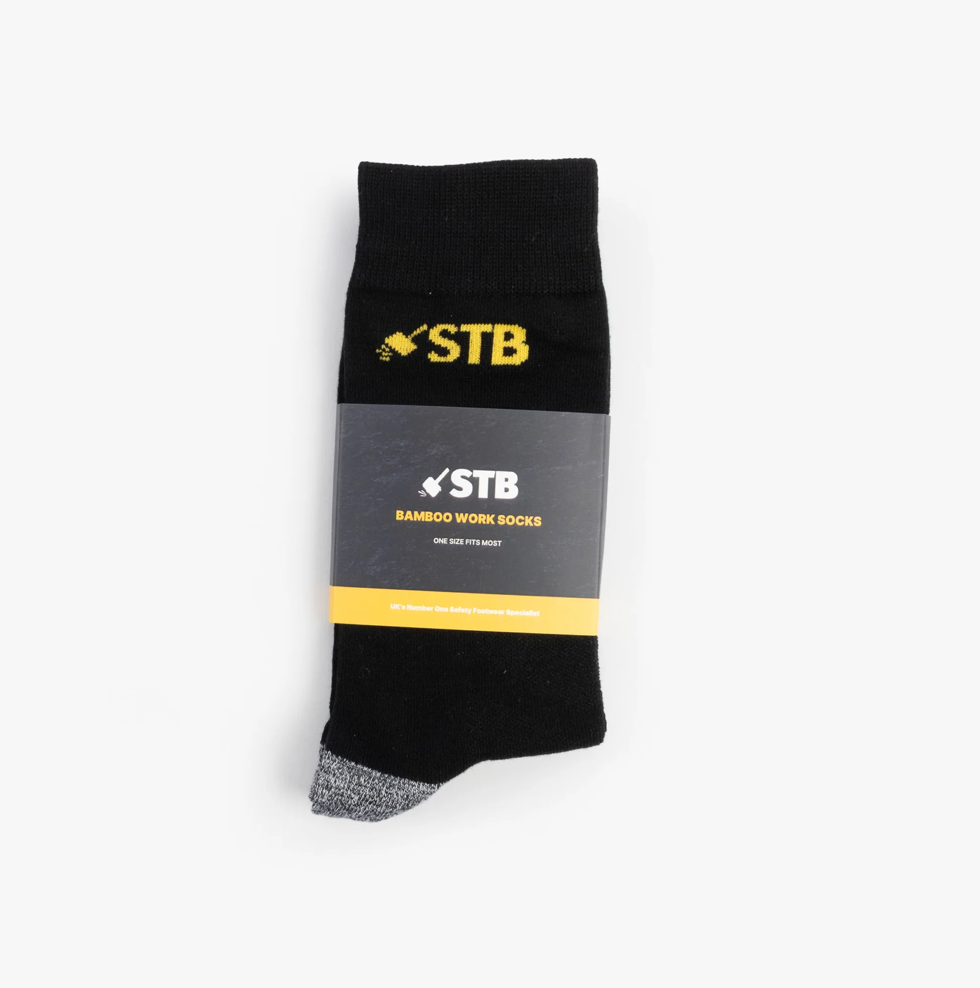 STB Bamboo Work Socks UK 6-11 - Image 4