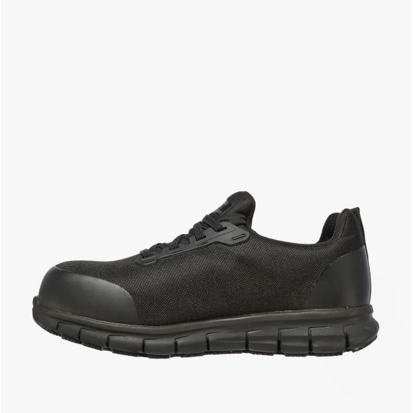 Skechers Work 108041EC SURE TRACK - JIXIE Womens Safety Trainers Black - Image 5