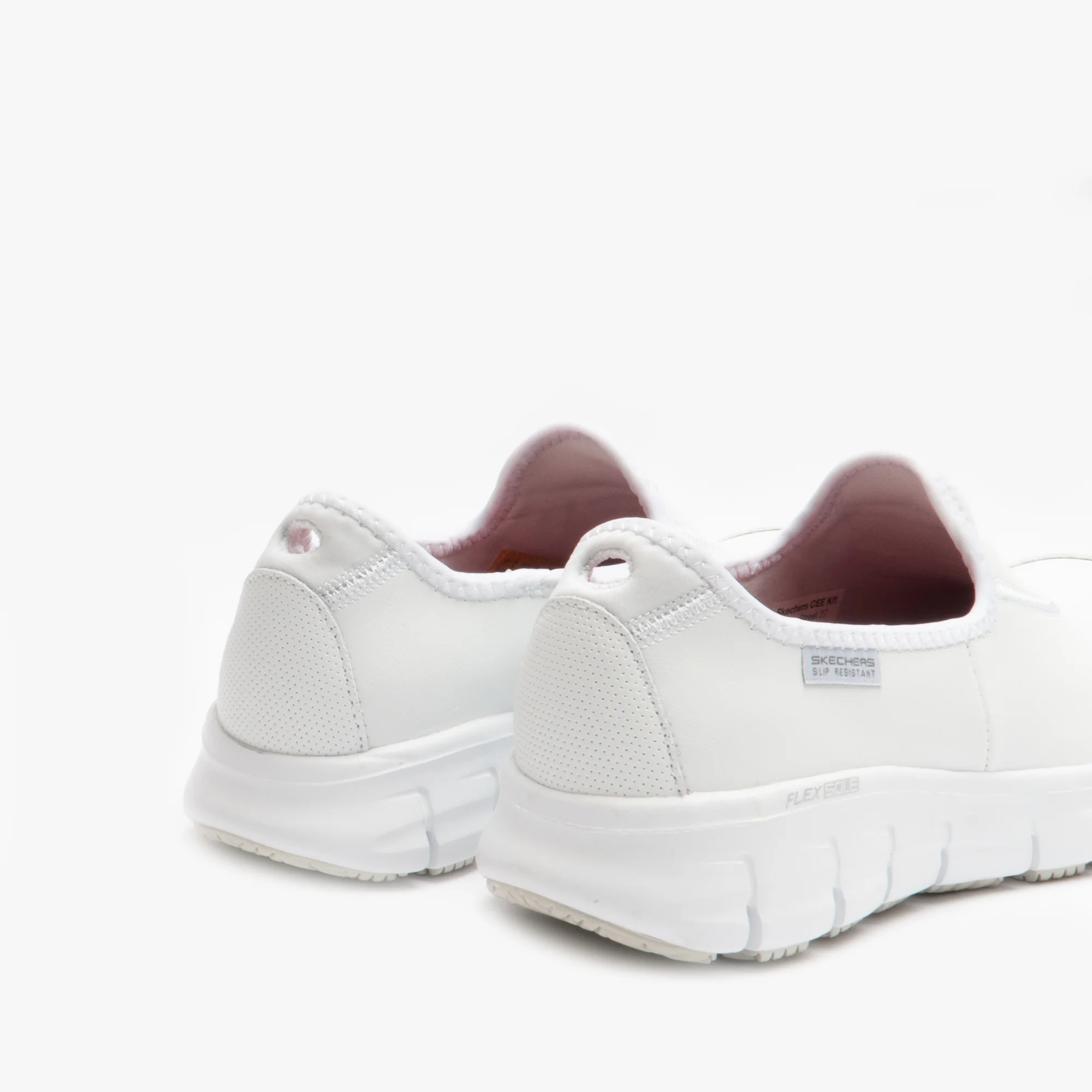 Skechers Work 76536EC SURE TRACK SR Womens Occupational Shoes White - Image 4