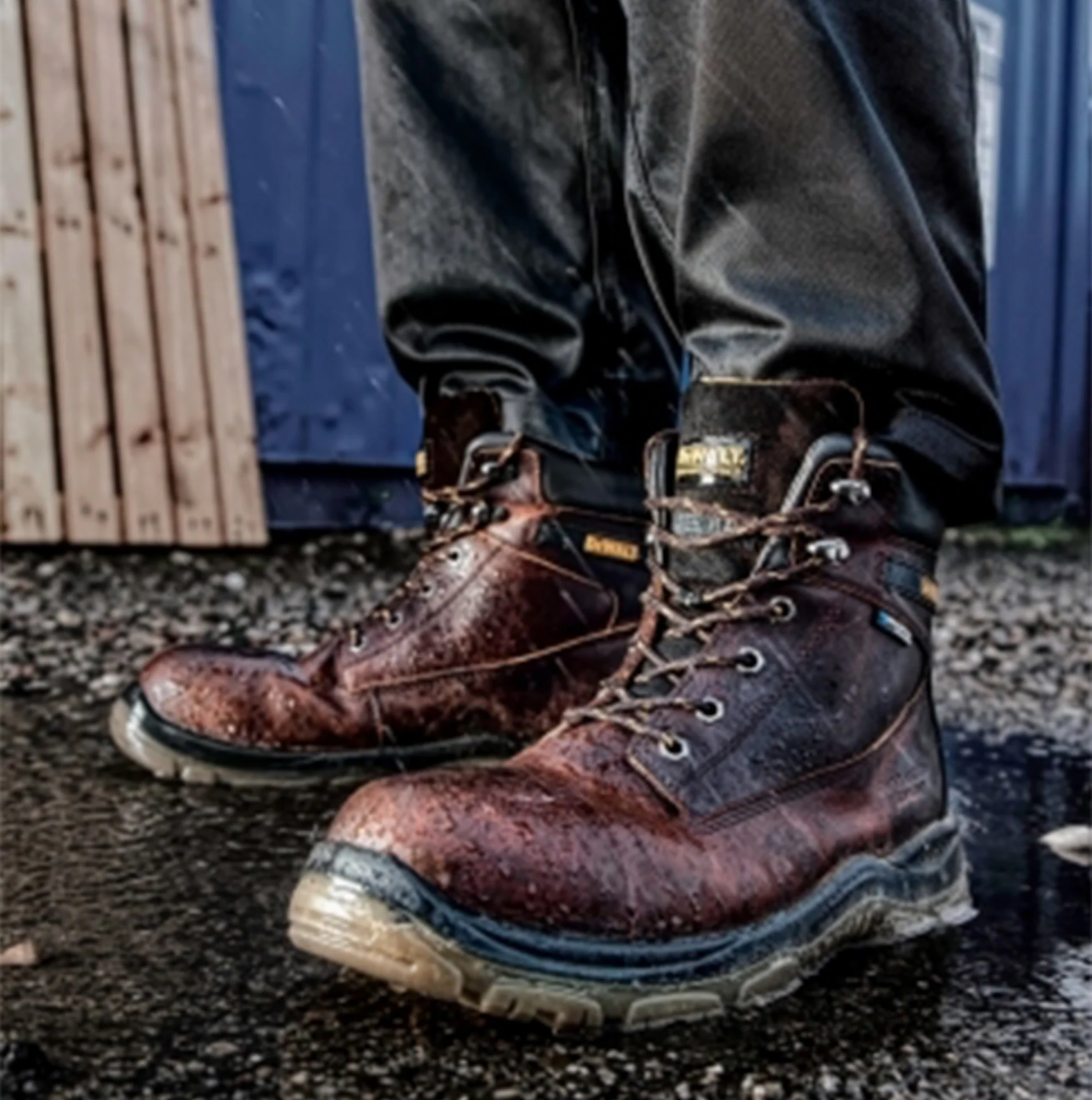 Dewalt TITANIUM Mens Boots Brown - Image 4