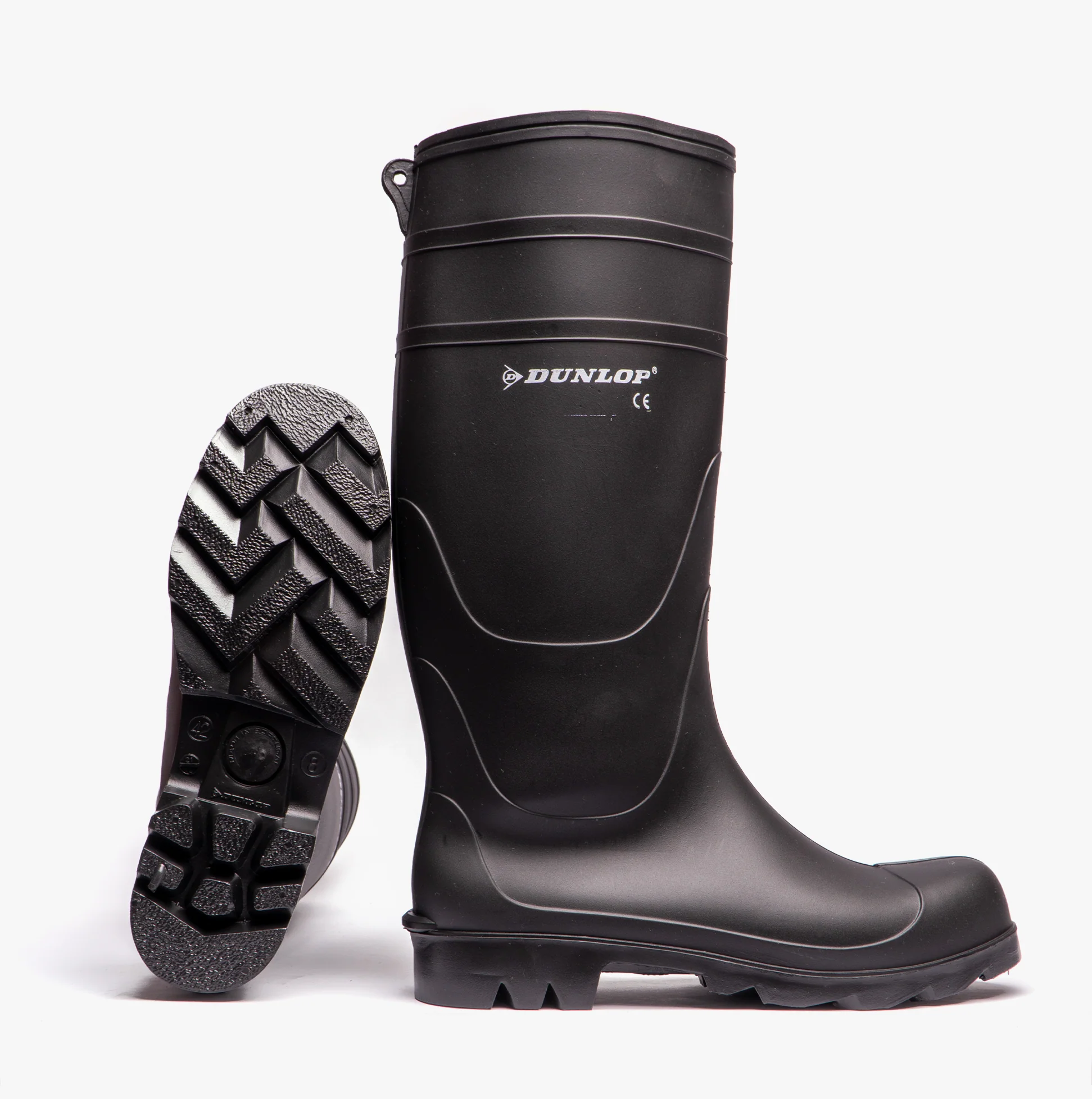 Dunlop UNIVERSAL55310 Mens Wellington Boots Black - Image 6