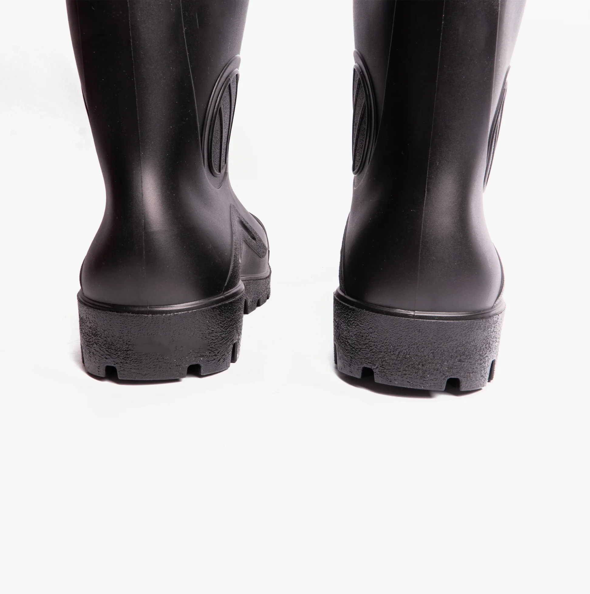 Grafters W408A Mens Wellington Safety Boots Black - Image 3