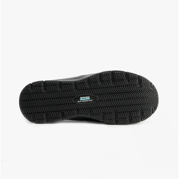 Skechers Work 77048WEC FLEX ADVANTAGE - MCALLEN SR Mens Occupational Trainers Black - Image 3