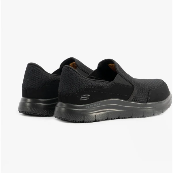Skechers Work 77048WEC FLEX ADVANTAGE - MCALLEN SR Mens Occupational Trainers Black - Image 5
